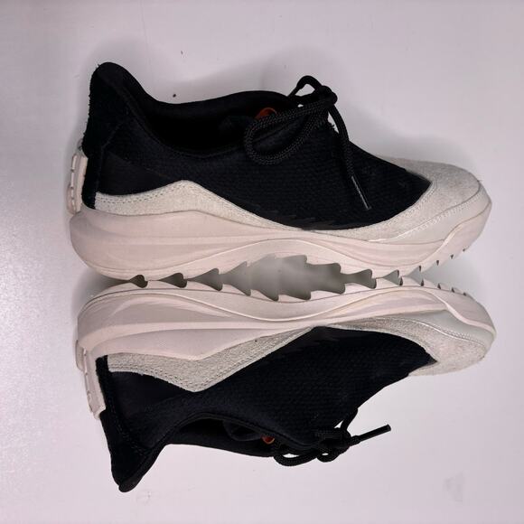 Sorel Ona 718 Black, White Low Suede Sneaker 11 - Picture 5 of 10